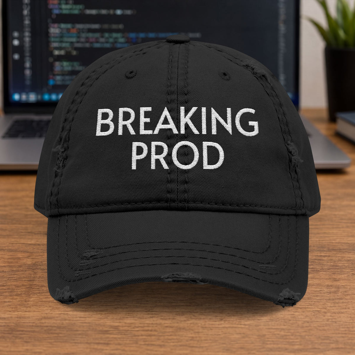 Breaking Prod Embroidered Cap