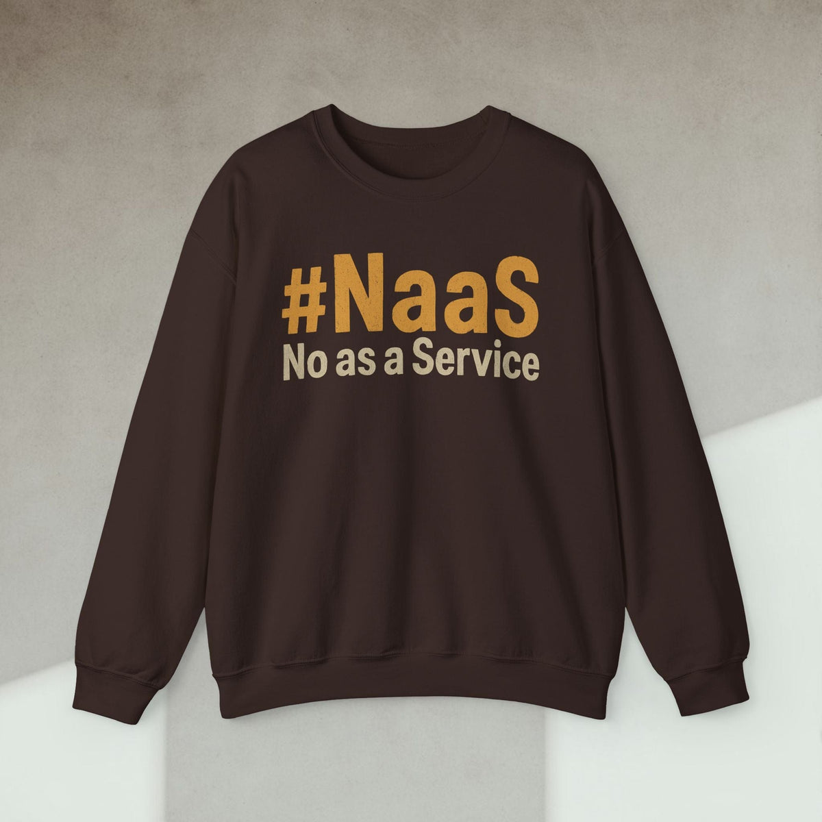 Code Culture #NaaS sweatshirt funny programmer Sweatshirt in S — Code Culture developer clothing