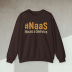 Code Culture #NaaS sweatshirt funny programmer Sweatshirt in S — Code Culture developer clothing