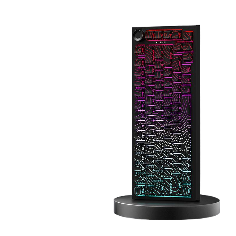 Custom Three-Mode Mechanical Keyboard with RGB Backlight