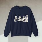 Code Culture ghost team sweatshirt funny programmer Sweatshirt in S — Code Culture developer clothing