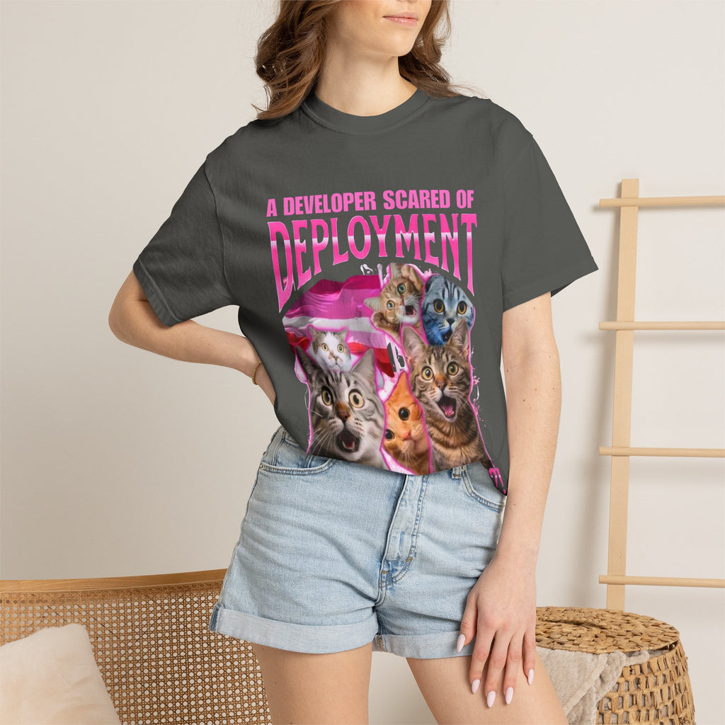 developer scared of deployment Shirt