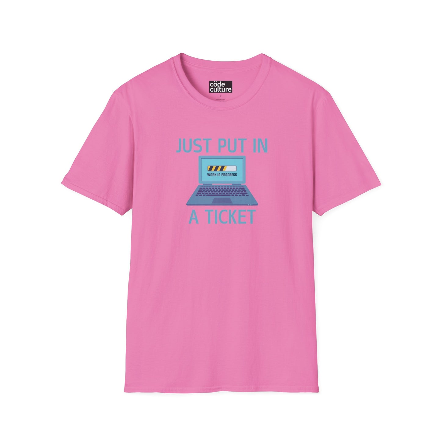 just put in a ticket shirt