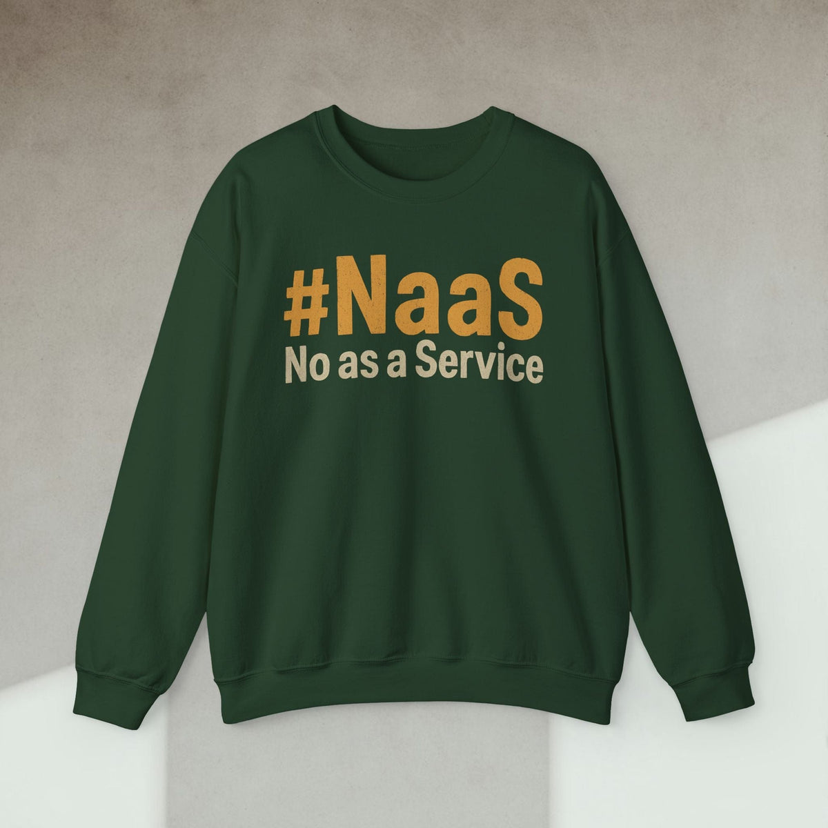 Code Culture #NaaS sweatshirt funny programmer Sweatshirt in S — Code Culture developer clothing