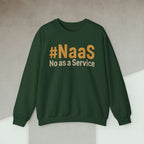Code Culture #NaaS sweatshirt funny programmer Sweatshirt in S — Code Culture developer clothing