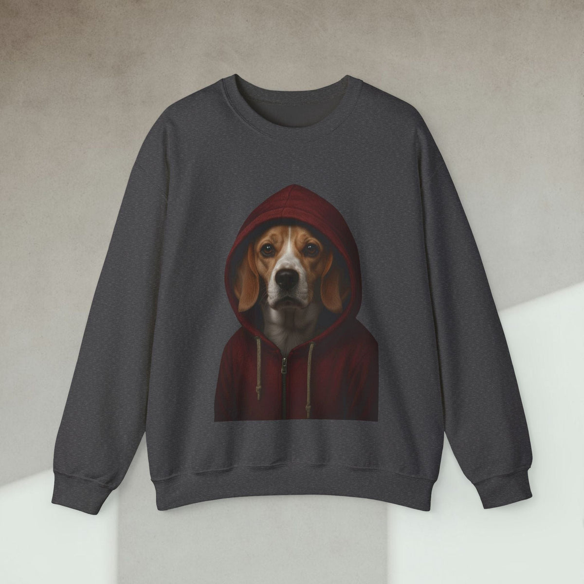 Code Culture dog in hoodie sweatshirt funny programmer Sweatshirt in S — Code Culture developer clothing