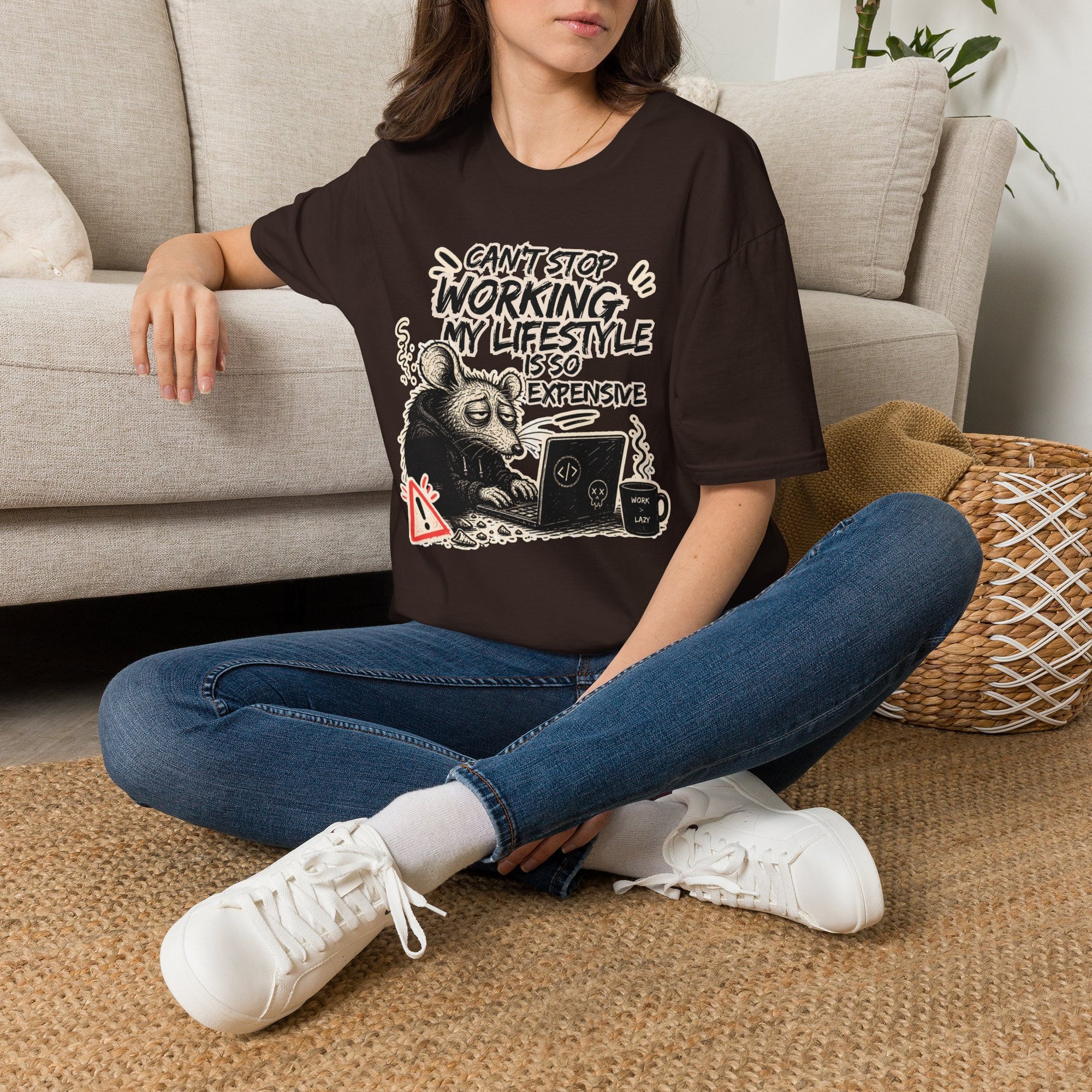 Can't Stop Working Punk Rat Shirt