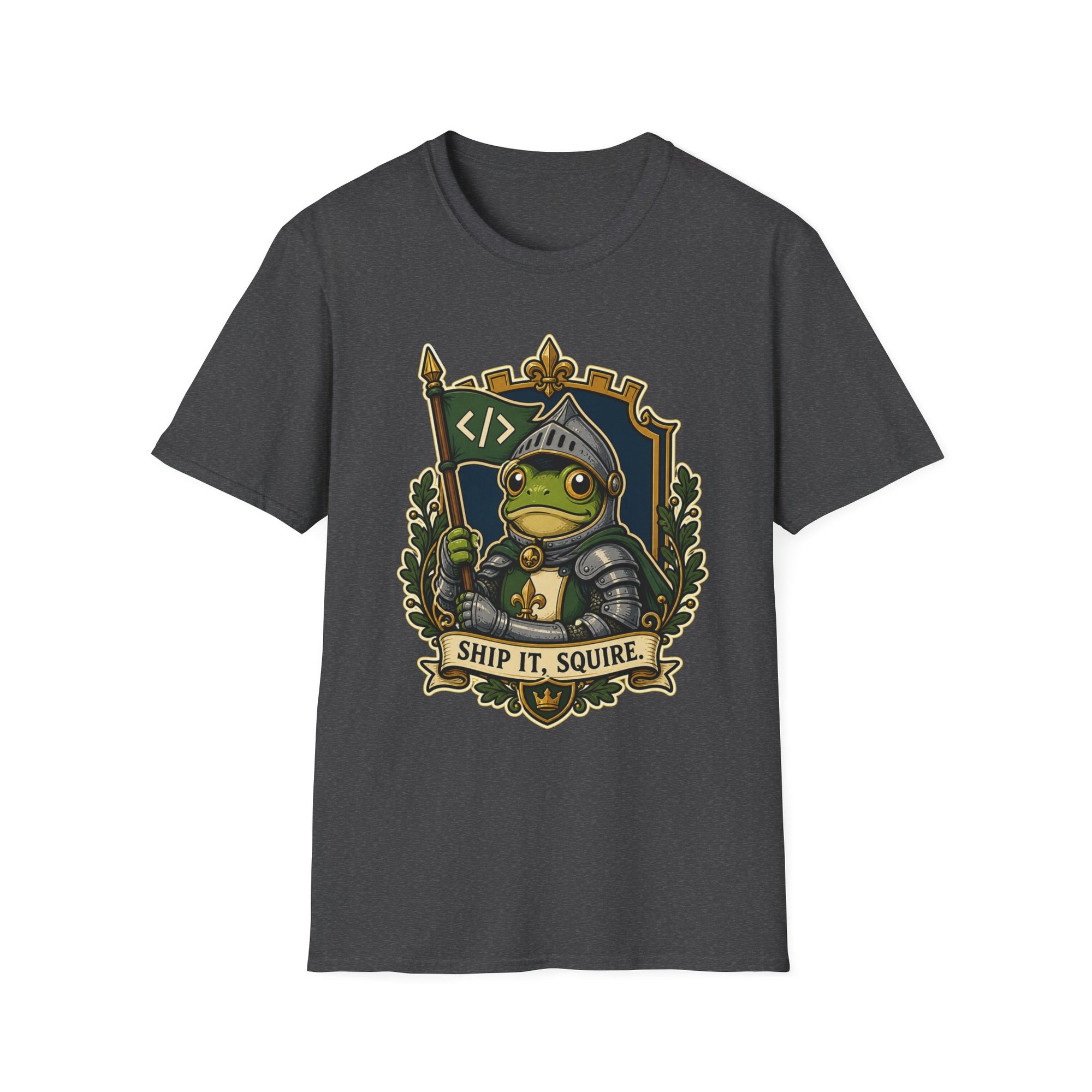Ship It, Squire Medieval Coder Shirt