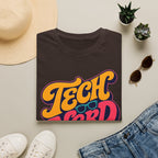 Tech Nerd Retro Typography Shirt