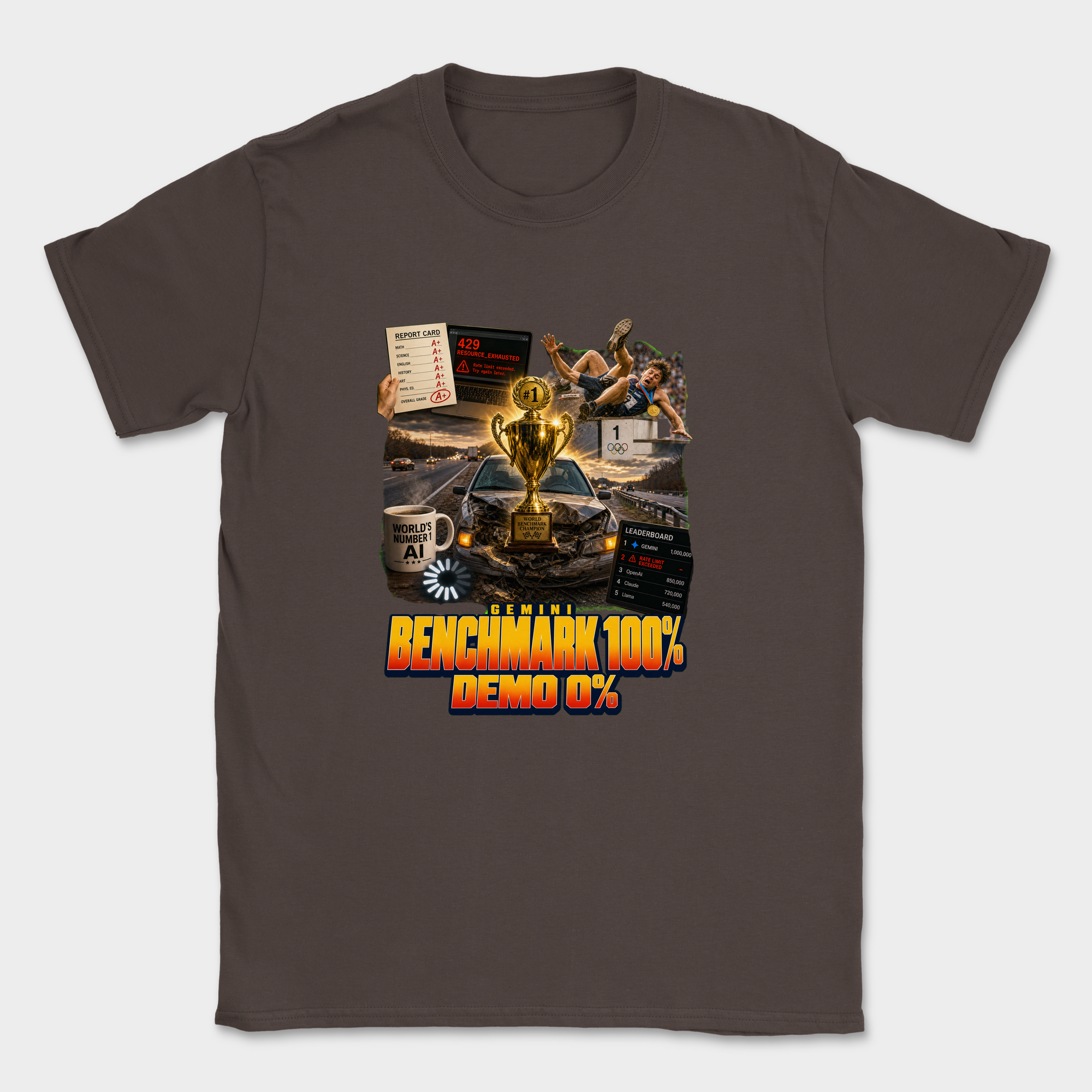 Benchmark > Demo Shirt — Dark Chocolate