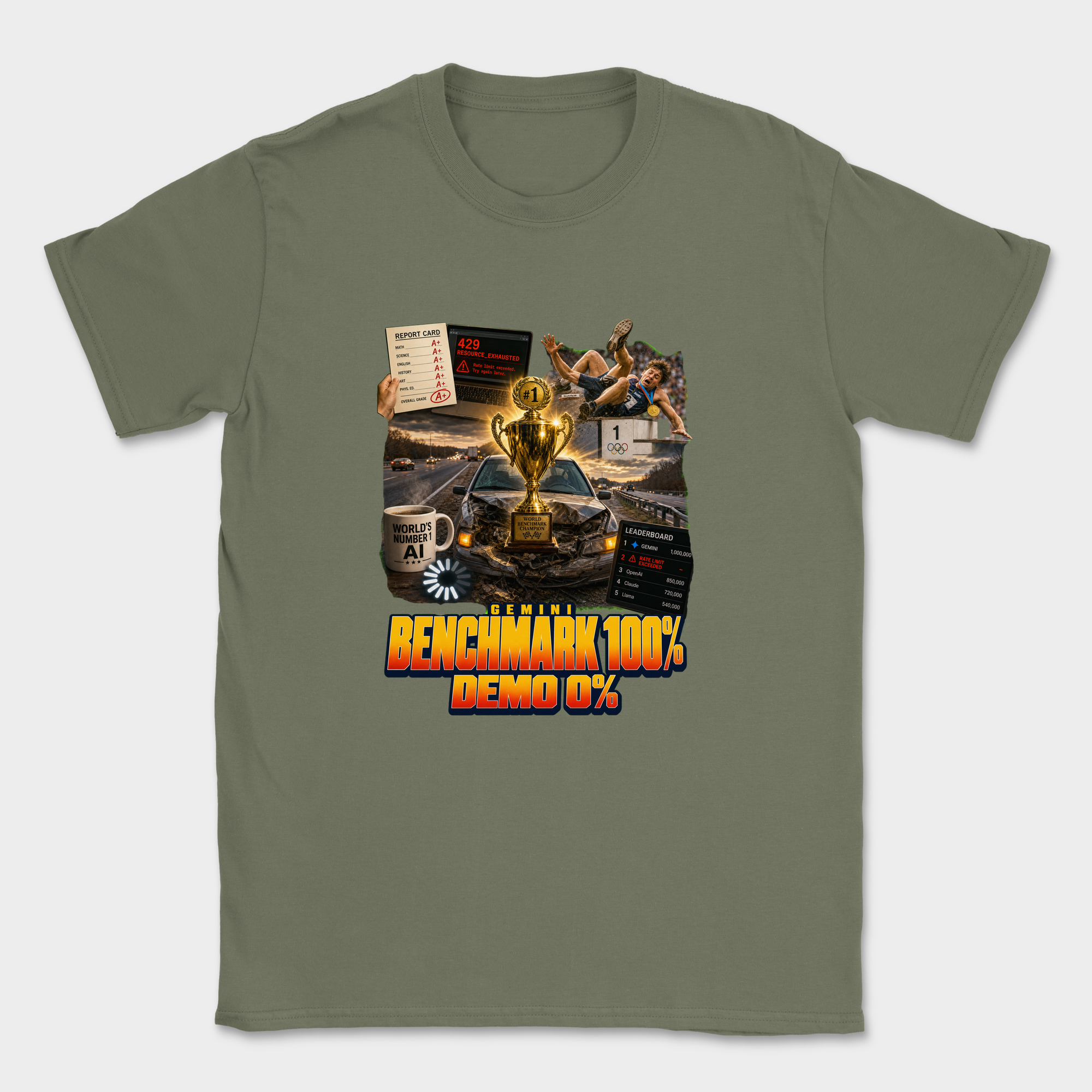 Benchmark > Demo Shirt — Military Green