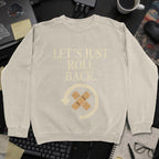 Lets Just Rollback Sweatshirt - Sand mockup