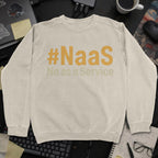 NaaS No As A Service Sweatshirt - Sand mockup