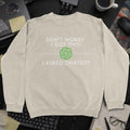 I Asked ChatGPT Sweatshirt - Sand mockup