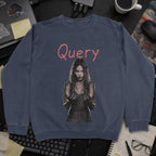 Query Movie Sweatshirt - Navy mockup