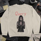 Query Movie Sweatshirt - Sand mockup