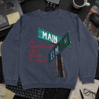 A Nightmare On Main Branch Sweatshirt - Navy mockup