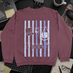 Developer Essential Hanged Sweatshirt - Maroon mockup