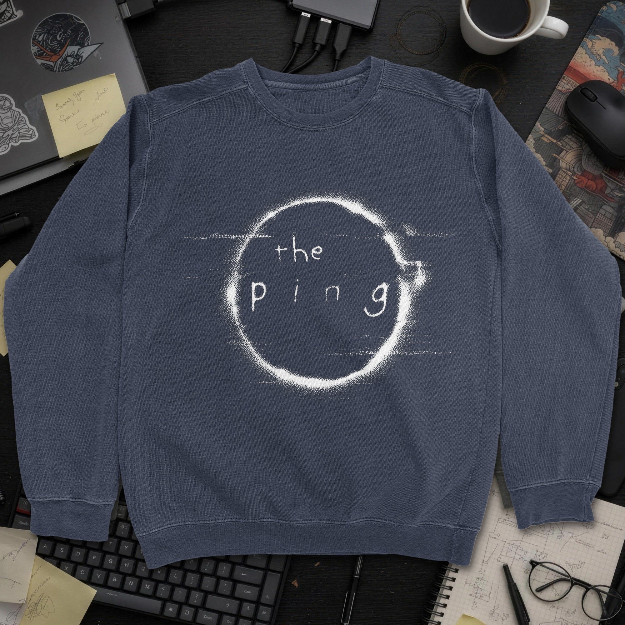 The Ping Movie Sweatshirt - Navy mockup