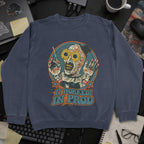 It Worked In Prod Sweatshirt - Navy mockup
