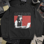 Scream Sweatshirt - Black mockup