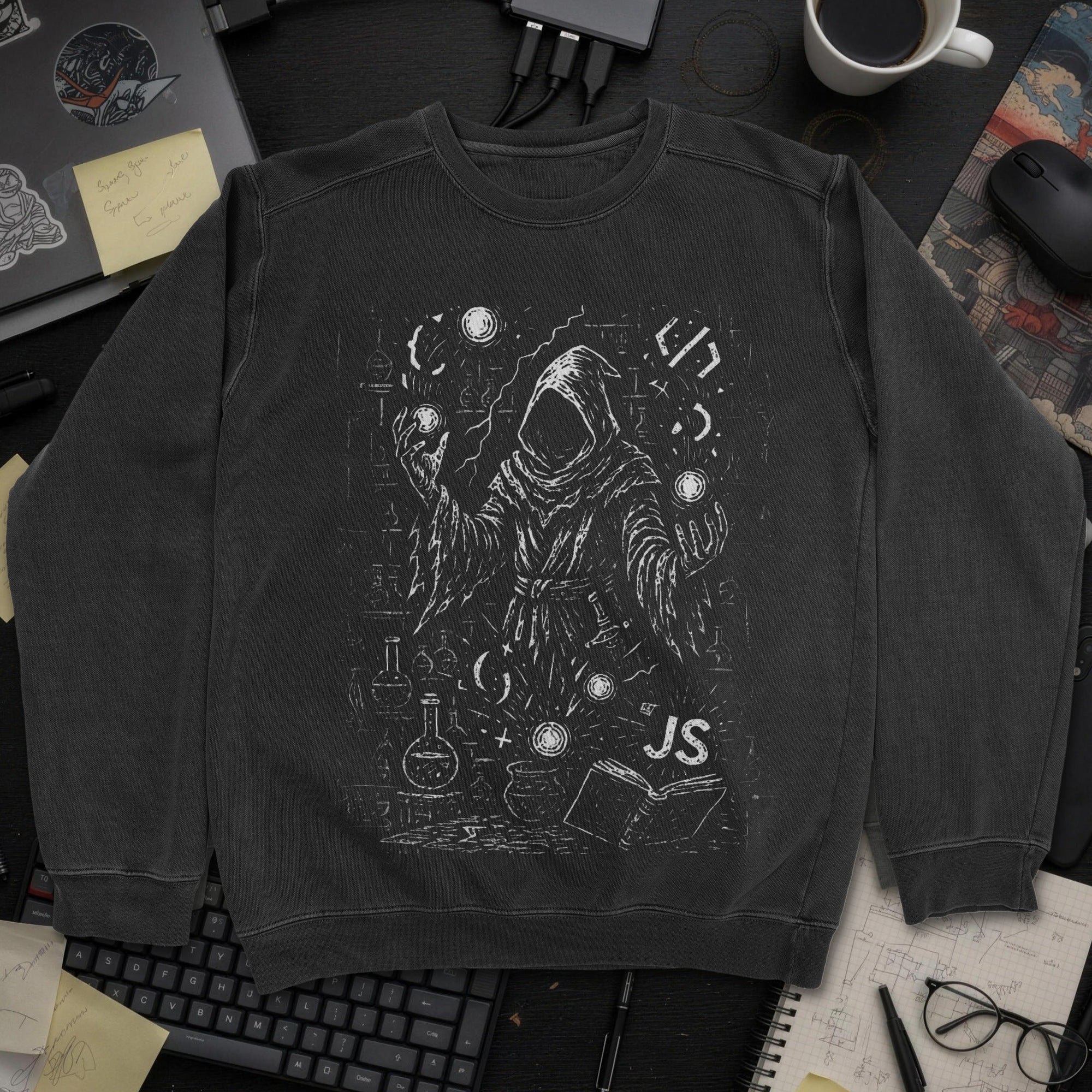 Js Alchemist Sweatshirt - Black mockup