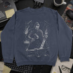 C Blacksmith Sweatshirt - Navy mockup