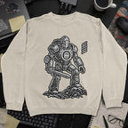 Go Knight Sweatshirt - Sand mockup