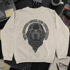 The Reason I Code Dog Sweatshirt - Sand mockup