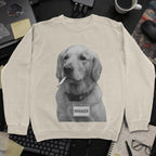 Dog Manager Sweatshirt - Sand mockup