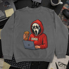 Scream Developer Sweatshirt - Dark Heather mockup
