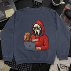 Scream Developer Sweatshirt - Navy mockup