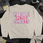 Freak In The Sheets Sweatshirt - Sand mockup