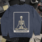 Skeleton Scrum Master Sweatshirt - Navy mockup