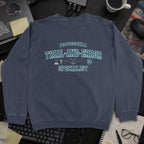 Professional Trial And Error Specialist Sweatshirt - Navy mockup