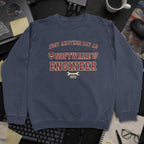 Just Another Day As Software Engineer Sweatshirt - Navy mockup