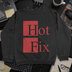 Hot Fix Sweatshirt - Black mockup