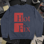 Hot Fix Sweatshirt - Navy mockup