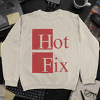 Hot Fix Sweatshirt - Sand mockup