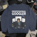 Professional Googler Sweatshirt - Navy mockup