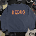 Debug Sweatshirt - Navy mockup
