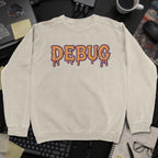 Debug Sweatshirt - Sand mockup