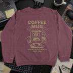 Coffee Mug Fueling Deployment Since 1992 Sweatshirt - Maroon mockup