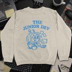 The Junior Dev Sweatshirt - Sand mockup