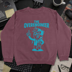 The Overengineer Sweatshirt - Maroon mockup
