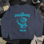 The Overengineer Sweatshirt - Navy mockup