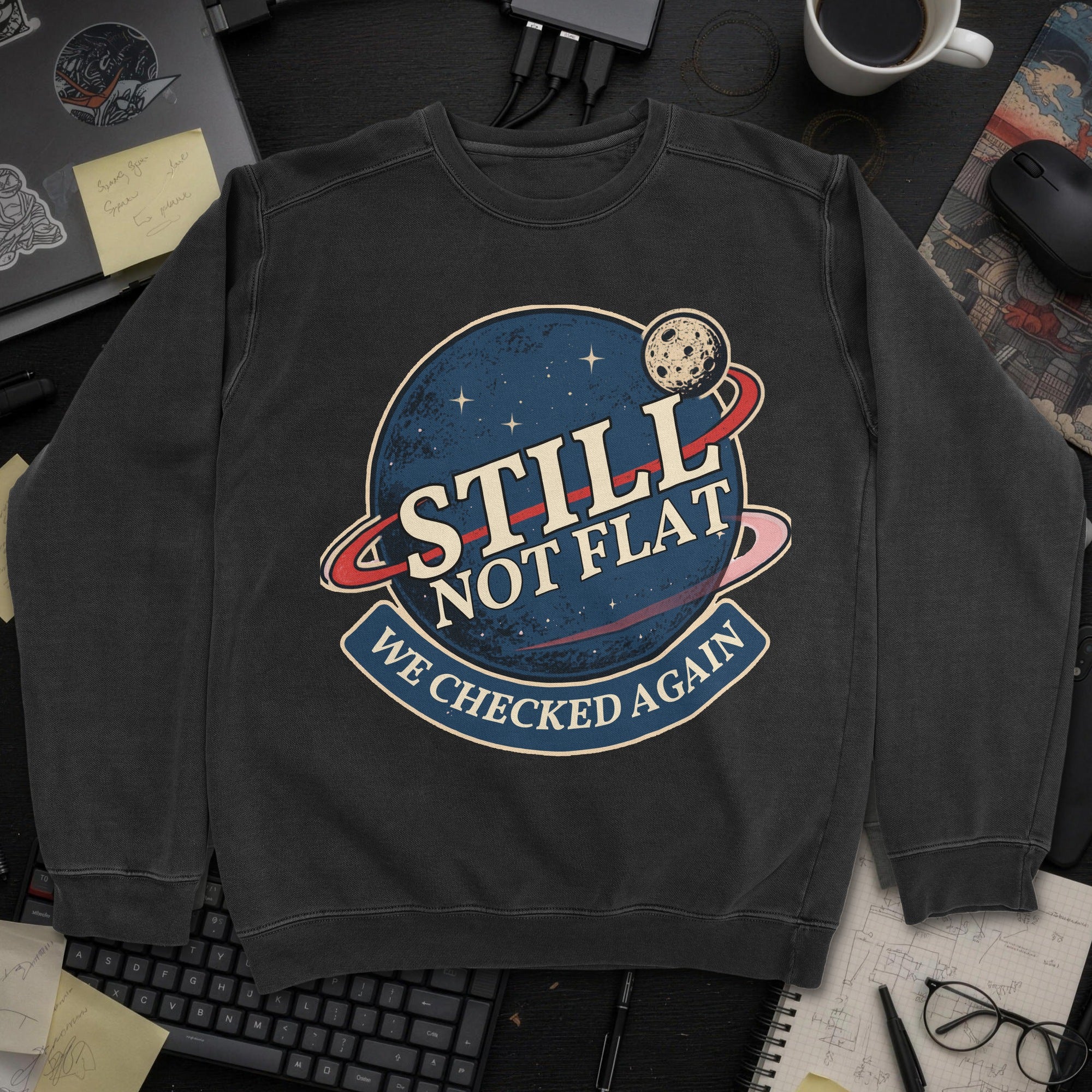 Nerd Collection Artwork 012 Sweatshirt - Black mockup