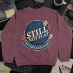 Nerd Collection Artwork 012 Sweatshirt - Maroon mockup