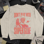 Nerd Collection Artwork 013 Sweatshirt - Sand mockup