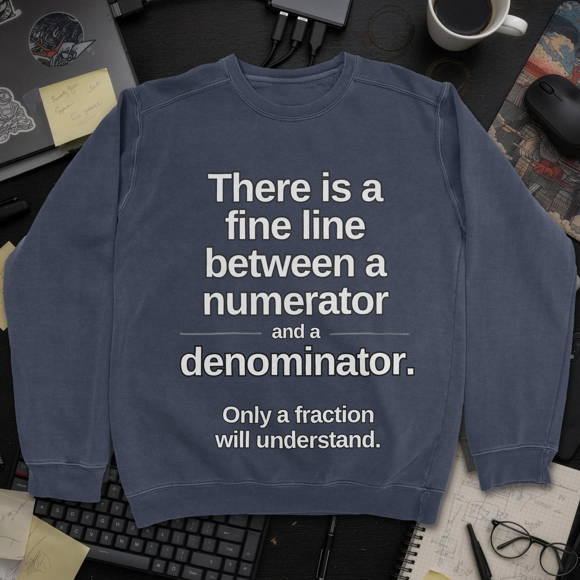Nerd Collection Artwork 016 Sweatshirt - Navy mockup